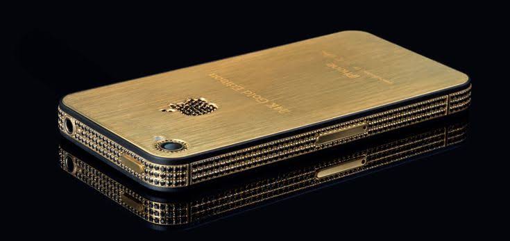 iPhone 4S Elite Gold. most expensive mobile phones in the world