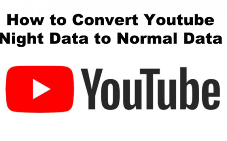 How to Convert Youtube Night Data to Normal Data_