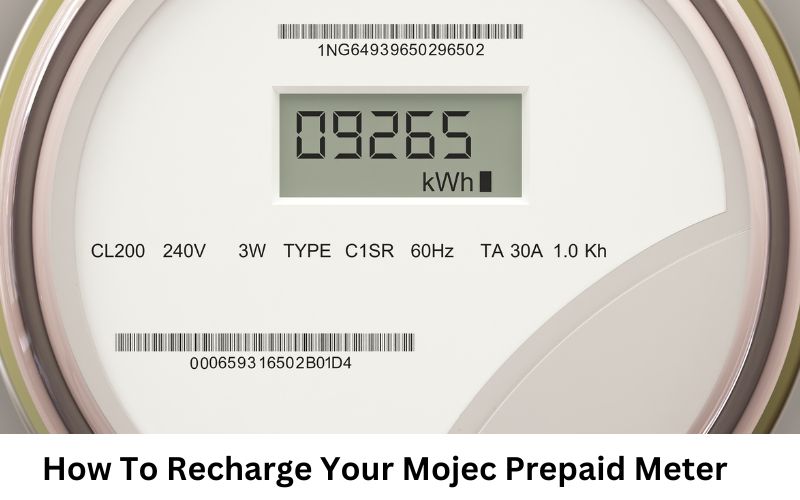 How To Recharge Your Mojec Prepaid Meter