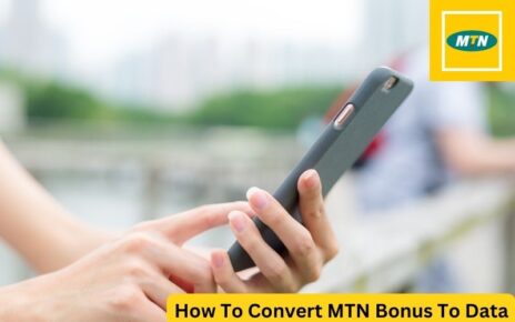 How To Convert MTN Bonus To Data
