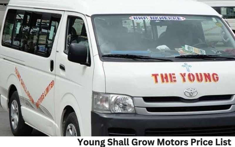 Young Shall Grow Motors Price List