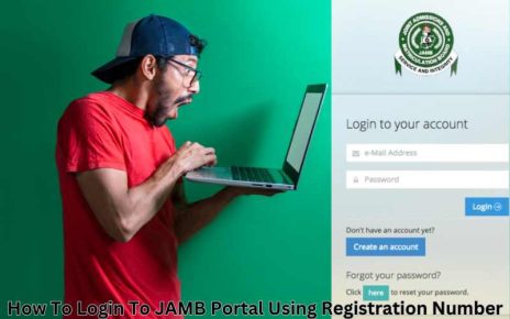 How To Login To JAMB Portal Using Registration Number