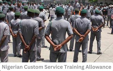 Nigerian Custom Service Training Allowance