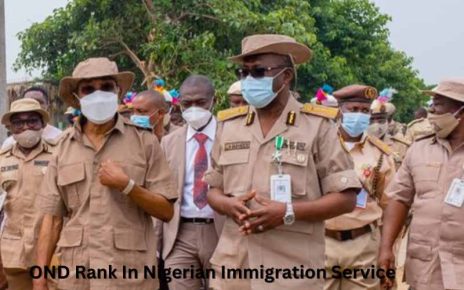 OND Rank In Nigerian Immigration Service